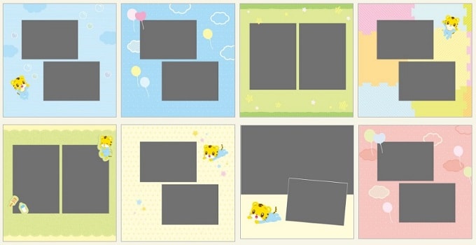 フォトブックの作り方 レイアウト変更 編 コメント スタンプも Mamma Ridea マンマリデア